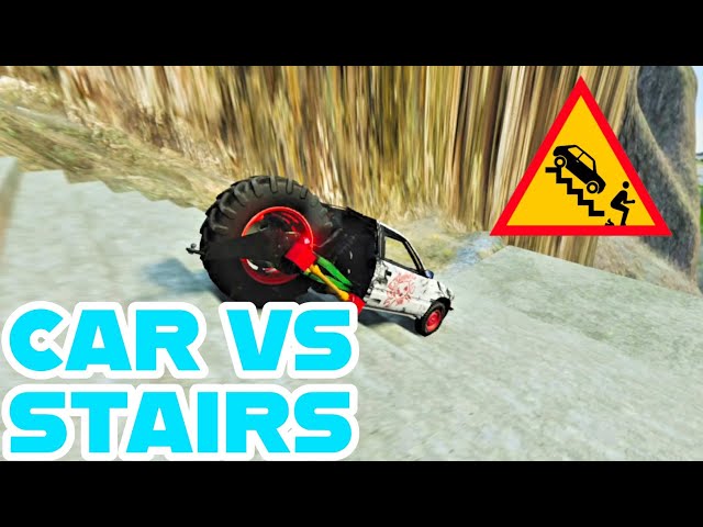 car vs stairs #1 #beamng