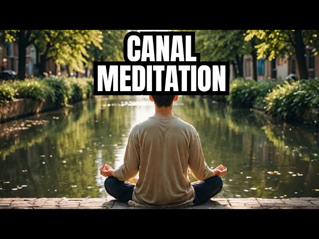 4k Meditation and relaxation from canal Hamm and Munster deep sleep relaxing