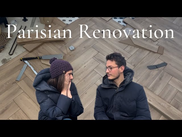 DIY Parquet Flooring Nightmare || 45m2 Paris Studio Renovation Part 2.