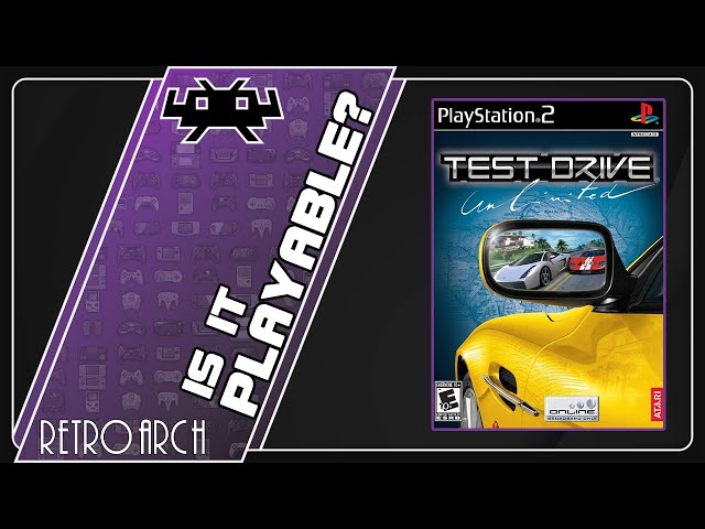 Is Test Drive Unlimited Playable? RetroArch Performance [Series X | PCSX2]