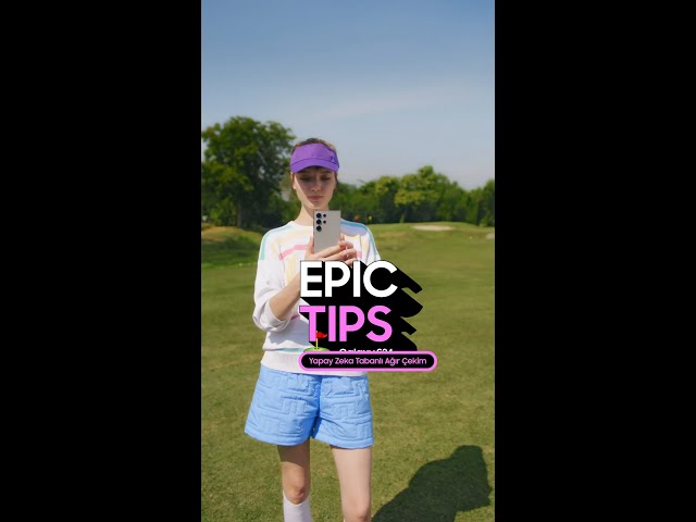 Epic Tips x Galaxy S24 Ultra: Yapay Zeka Tabanlı Ağır Çekim | Samsung