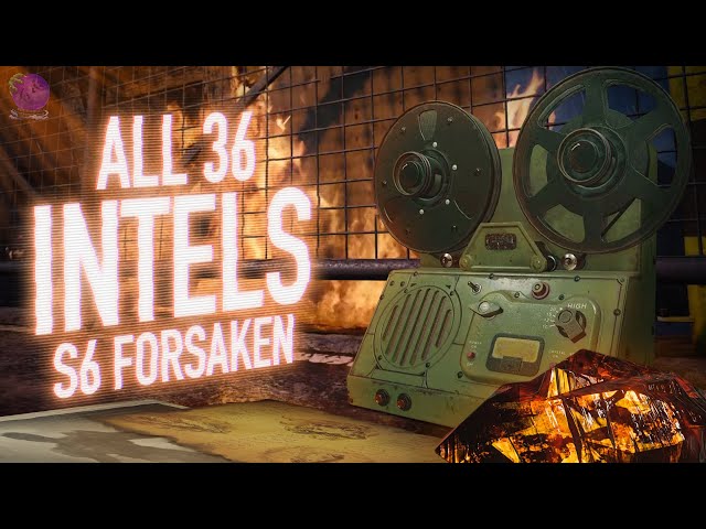 ALL FORSAKEN Intel Locations in Black Ops Cold War Zombies - Season 6 Forsaken Intel Guide