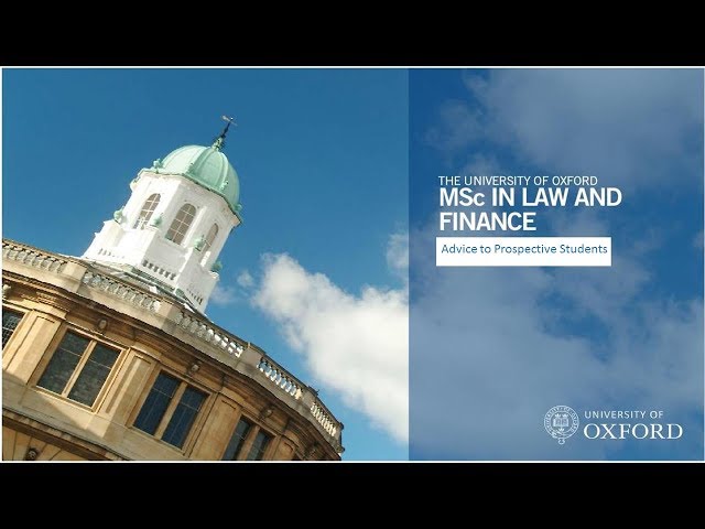 Advice to prospective students from alumni - MSc in Law and Finance