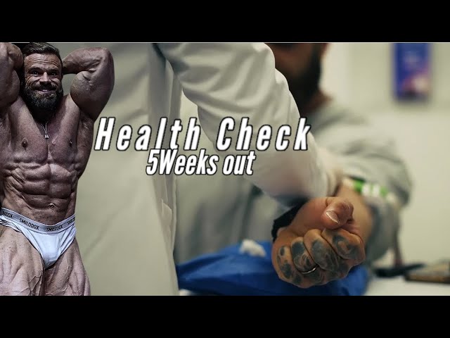 5 Weeks Out Arnold Classic - Bloodwork and Leg Day Vlog