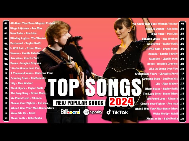 Top 40 Songs of 2023 2024 - Billboard Hot 100 This Week - Best Pop Music Playlist on Spotify 2023