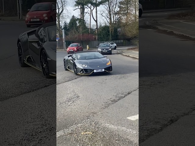 Lamborghini Huracan Evo acceleration #shorts #lamborghini #huracan #supercars #cars #fyp