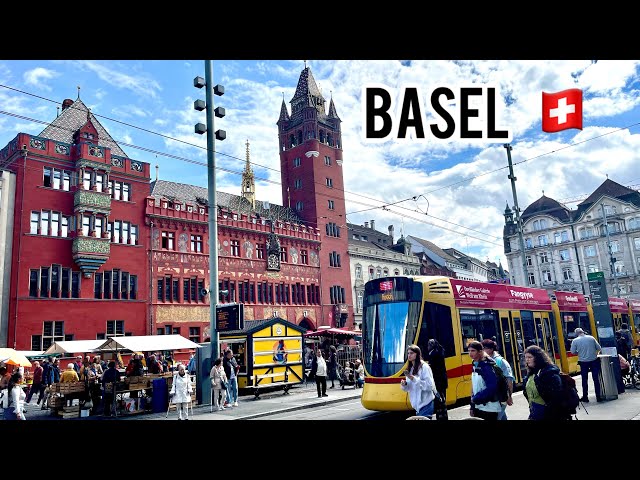 Basel, Switzerland 🇨🇭Walking Tour (4K 60fps) September 24, 2024 City Walk