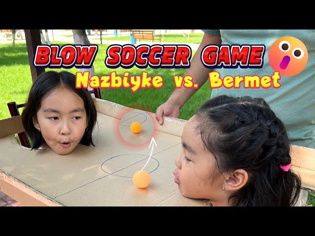 Blow Soccer Game | Must Try Family Game | Part 2