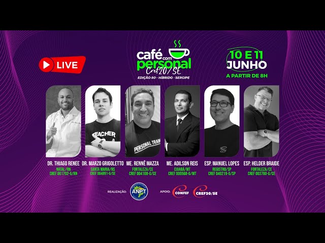 CAFÉ COM PERSONAL Nº 80 - ARACAJU - SERGIPE - DIA 02