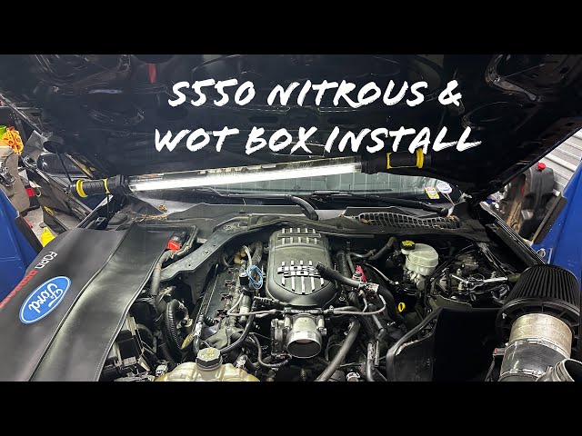 Installing NITROUS and WOT box on a 2015 Mustang GT