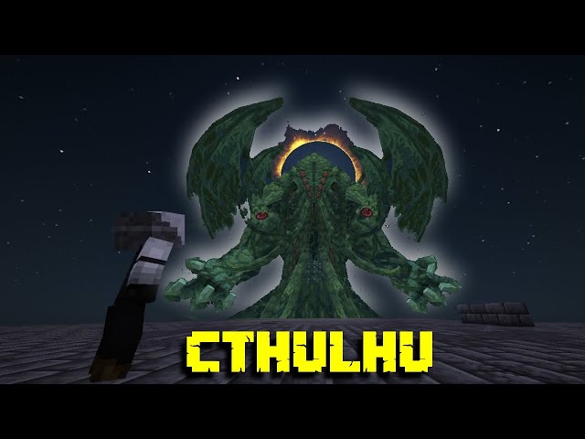 CTHULHU en MINECRAFT | SI CONOCIAS estos MODS me CORTO los 🥚🥚🥚🥚🥚