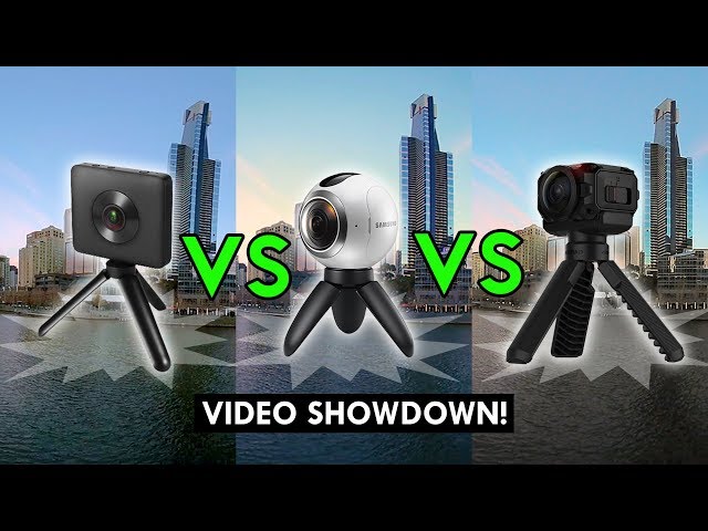 Gear 360 2016 vs. Garmin Virb vs. Xiaomi - Video Comparison (4K)