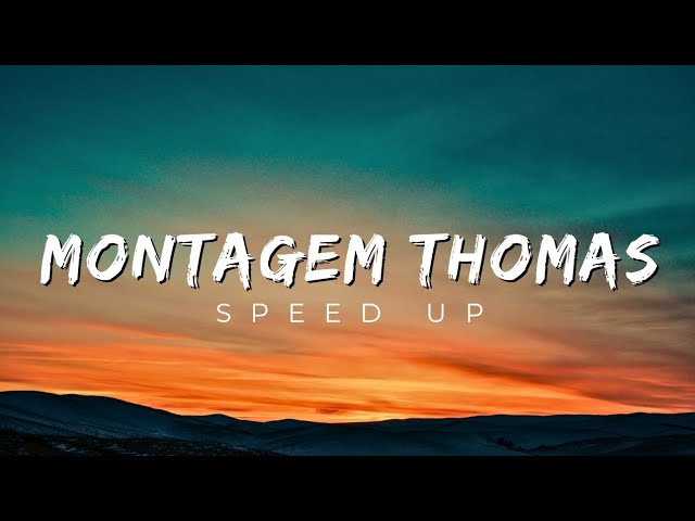 Wendeng Music, MC LONE - MONTAGEM THOMAS SPED UP #spedup