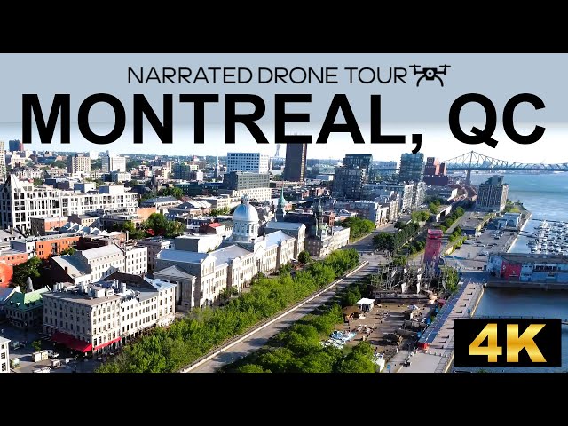 ⚜️ Experience Montreal From Above: A 4K Drone Video 🏙️✨