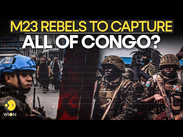 DR Congo Rebels LIVE: M23, Rwandan Troops Seize Bukavu Airport In Eastern DR Congo | Rwanda News