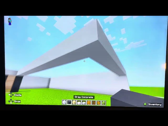 How to build a large modern mansion (#1) with a garage on #minecraft