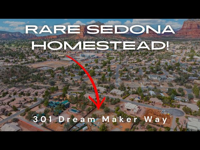 Private Sedona Homestead on 1.16 Acres! 🌵 No HOA + Guest House | 301 Dream Maker Way