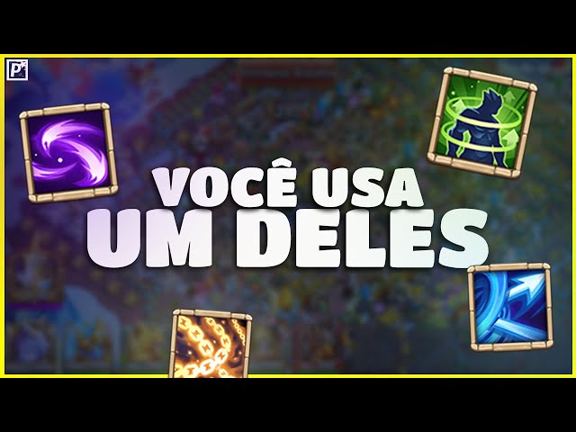 QUAIS SÃO OS 5 ENCANTAMENTOS MAIS USADOS NO CASTLE CLASH?!