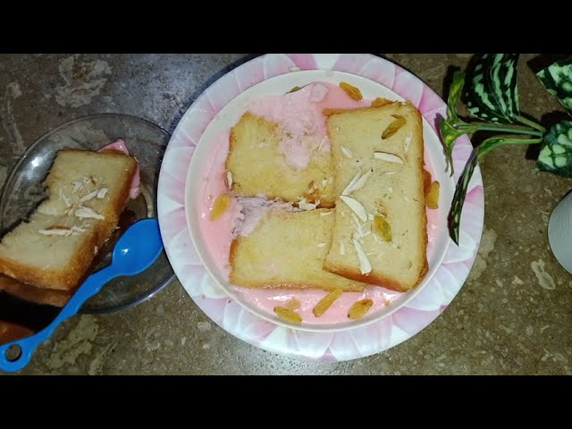 Sweet Dish recipe | Dessert recipe Pakistani sweet dish | breakfast recipe  | Custered recipe