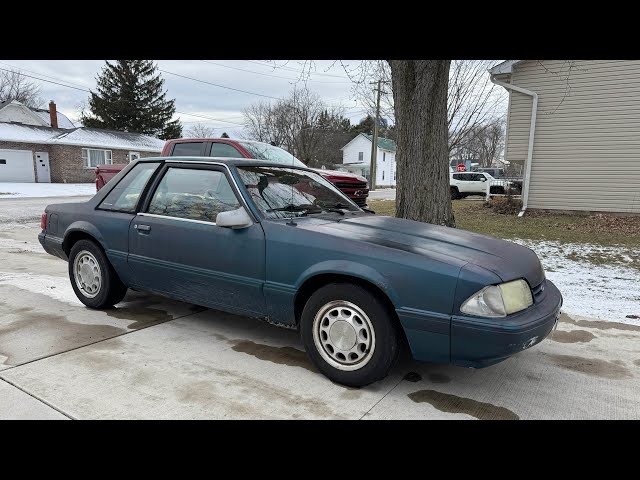 Oops I….did it again!!  1993 Ford Mustang Reef Blue notchback