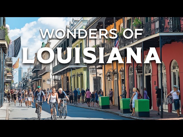 Wonders of Louisiana | The Most Amazing Places in Louisiana | Travel Video 4K