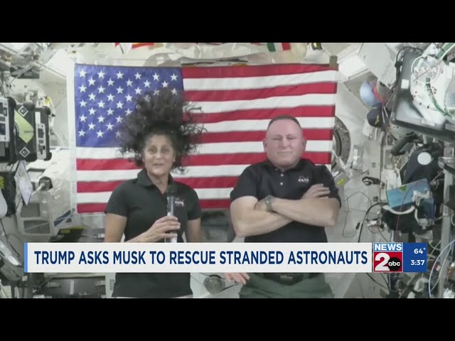 Trump asks Musk to rescue stranded astronauts