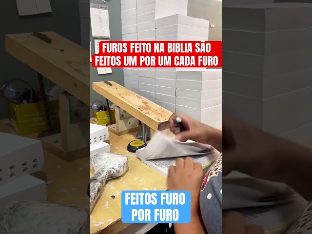 FUROS DA BIBLIA SÃO FEITOS ASSIM