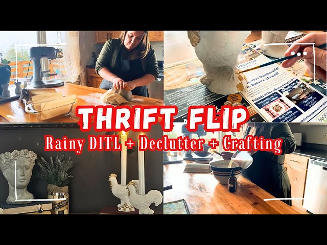 Thrift Flips | Thrifting + Frugal Homemaking + Low Income + On A Budget + Thrift Store + DITL