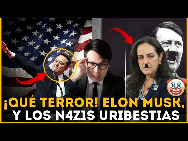 🚨¡QUÉ TERROR! ELONK MUSK Y LOS N4Z1S URIBESTIAS | #WALLYOPINA