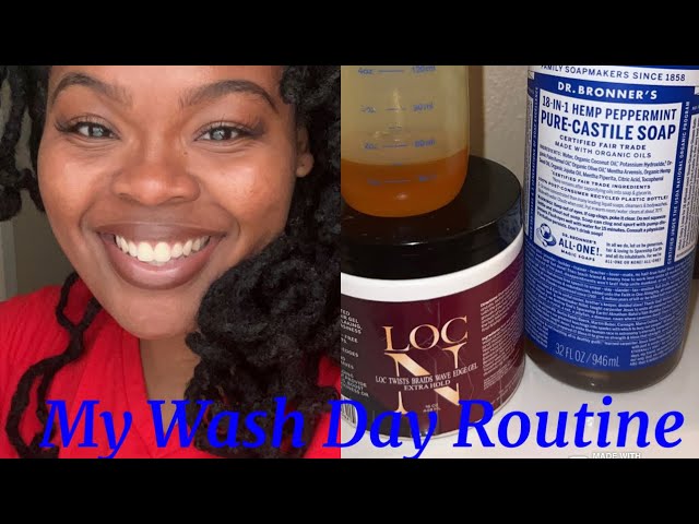 Loc Wash Day Routine + Retwisting my Hair