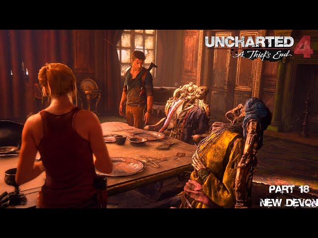 Uncharted 4 Gameplay Walkthrough - Chapter 18 New Devon - No Commentary