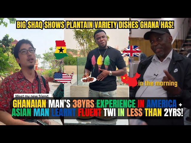 🇬🇭🇺🇸GHANAIAN MAN’S 38 YRS EXPERIENCE IN AMERICA + ASIAN MAN LEARNT TWI IN LESS THAN 2YRS | Kamma Dyn