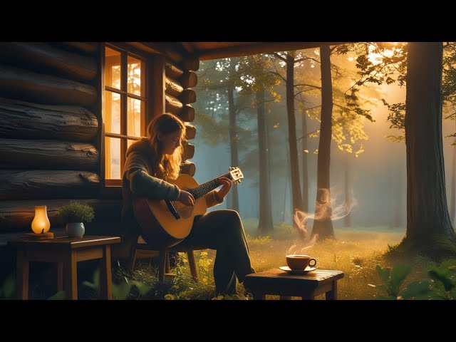 Cozy Fingerstyle Guitar Folk Music 🎸 | Perfect for Relaxation & Peaceful Moments