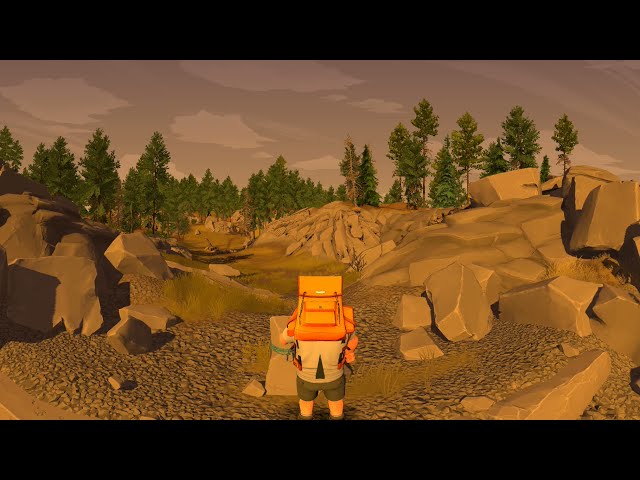 360 Video | Firewatch Gameplay in 360 Virtual Reality Video | Almost Too Beautiful