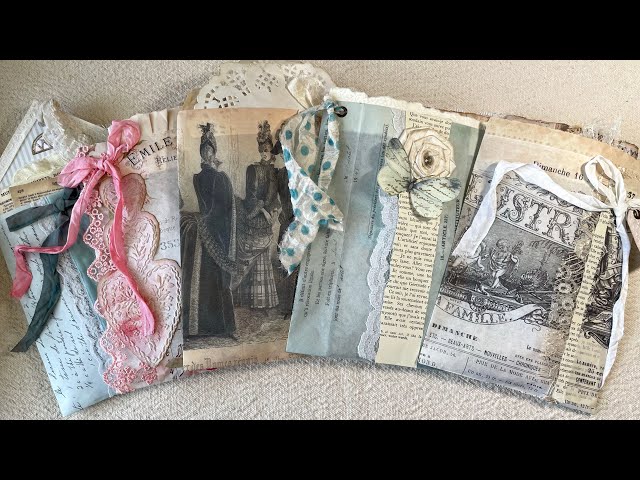 Junk Journaling Goody Bag Gift Sets - Etsy Shop Update #junkjournal #junkjournalephemera #goodybag