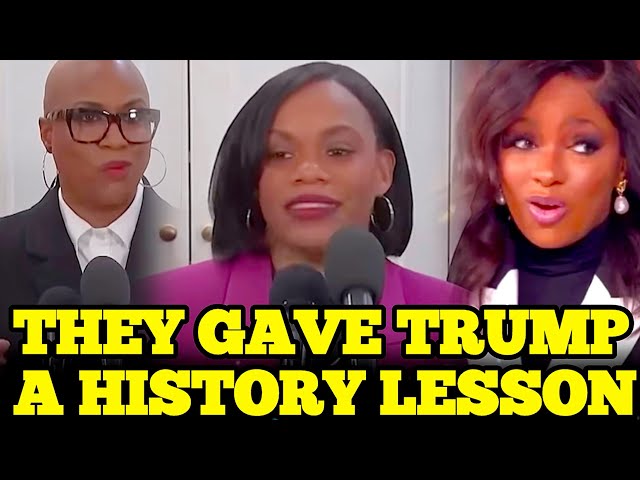 They Gave Trump A HISTORY LESSON, “The History of America, is the history of American” HR-40 needed