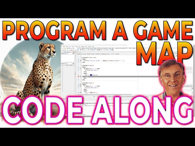 Learn Object Pascal by Writing A Game (Code Along) Part #2: The Map