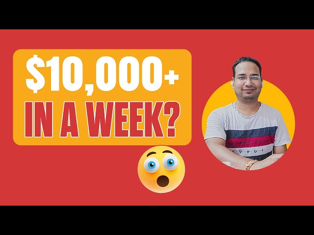 Black Friday Affiliate Marketing: Make $10,000 within a Week