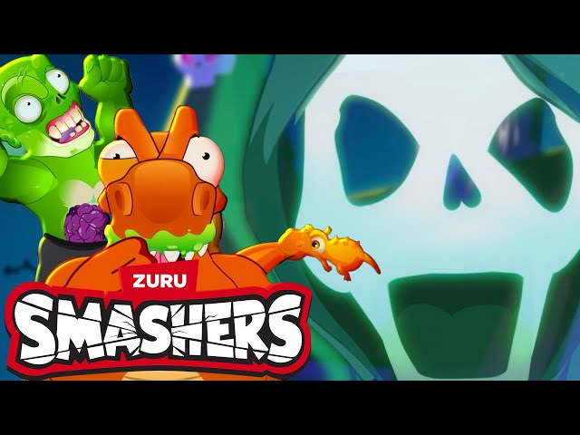 Horror House Madness + More | Smashers | 🦖 DINO CHALLENGE 💥 | Dinosaur Cartoons for Kids