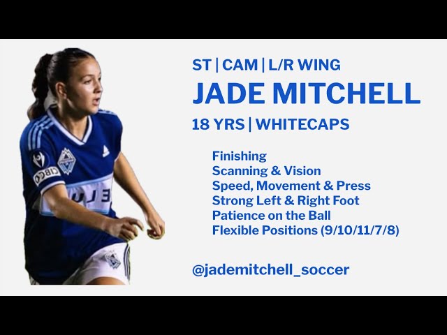 JADE MITCHELL 2024 Soccer Highlights