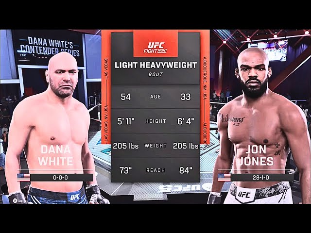 Dana White vs. Jon Jones – Ultimate UFC 5 Showdown!