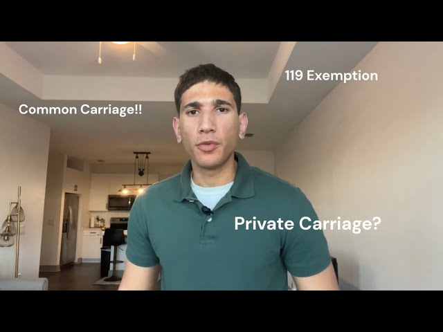 Commercial Pilot Privileges: Common Carriage vs Private Carriage vs Part 119 Exemption