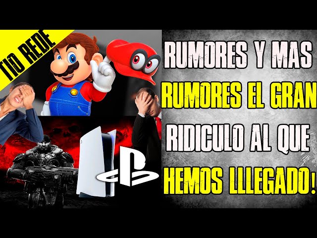 EL RIDÍCULO DE YOUTUBERS/PRENSA con las filtraciones de SWITCH 2 Y GEARS/HALO otra vez a la PLEI 😅 🤣