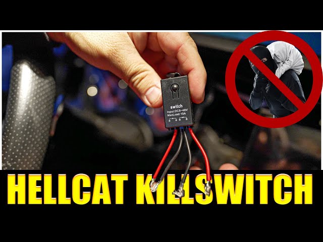 PROTECT your HELLCAT Charger & Charger SCATPACK 392 with a Engine KILLSWITCH...