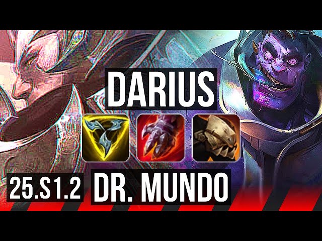 DARIUS vs DR. MUNDO (TOP) | 6/2/7, 600+ games | KR Challenger | 25.S1.2