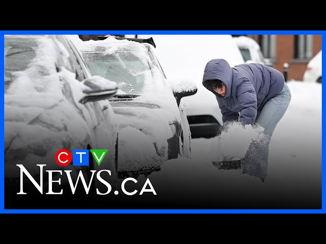 Millions brace for massive winter storm that could dump up to 40 cm of snow on parts of Canada