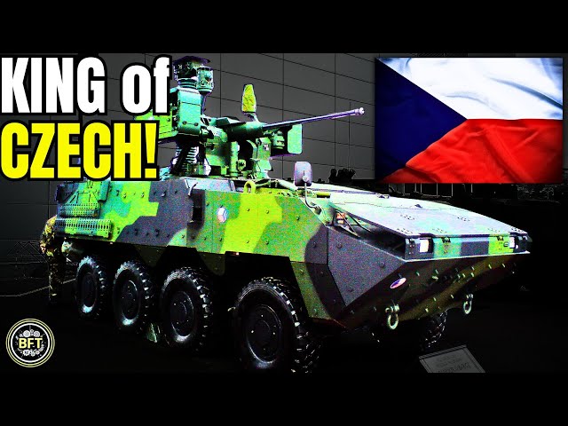 Top 10 Most Powerful Military Vehicles of the Czech Army!