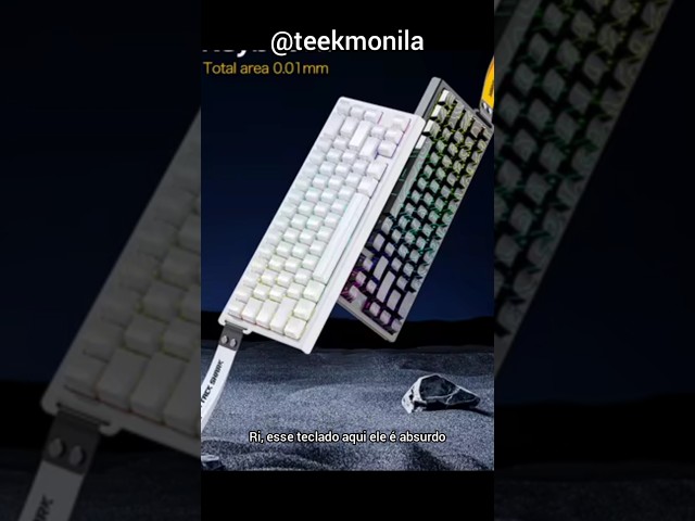 O melhor teclado gamer do mundo #mobilador #pc #gamer