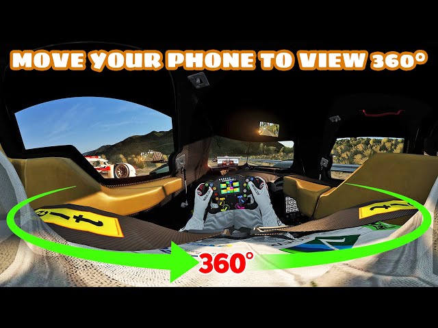 360° Vanwall Vandervell 680 Cockpit view Hypercar VR Experience #assettocorsa #360video #acmods