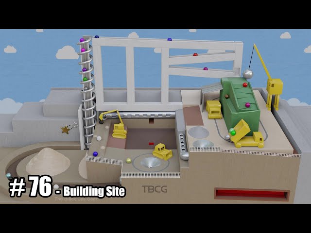 Building Site  - 3D Marble Race